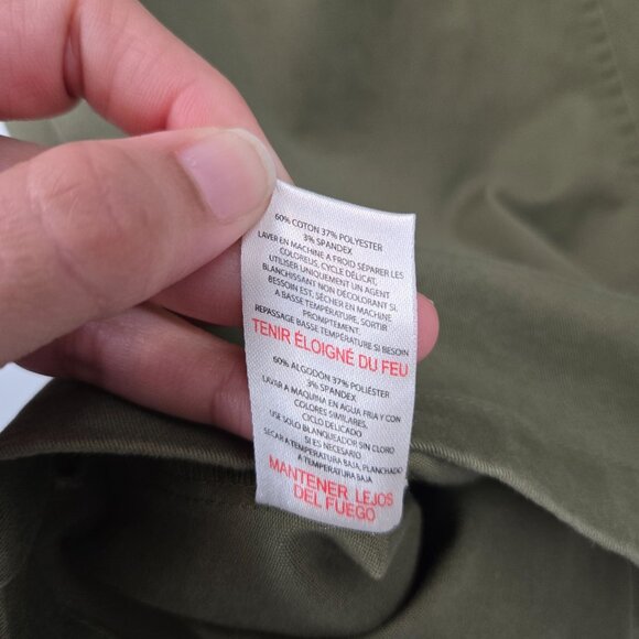 Jason Wu Military Green Cargo Midi Skirt Minimalist Women's Size XS Extra Small - Picture 12 of 12